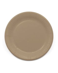 ECO COMP IND TORTORA PAPER PLATES LARGE 23CM 8CT-PRO-90903