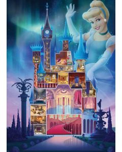 RAVENSBURGER 1000PC PUZZLE DISNEY CASTLE CINDERLL-RVG-17331