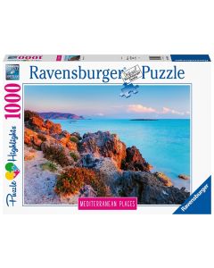 RAVENSBURGER 1000PC PUZZLE MEDITERRANEAN GREECE-RVG-14980