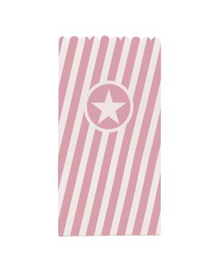 POPCORN BAGS PAPER PINK 6 CTP-PRO-91357