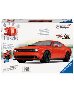 RAVENSBURGER 108PC 3D PUZ DODGE CHALLRT SCAT PACK-RVG-11284