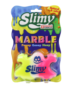 SLIMY MARBLE 3 COLOURS ASST 150GR ON BLISTERCARD-JKR-33806