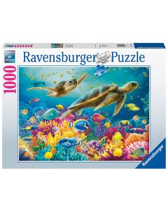 RAVENSBURGER 1000PC PUZZLE BLUE UNDERWATER WORLD-RVG-17085