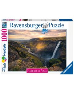 RAVENSBURGER 1000PC PUZ SCAND HAIFOSS WATERFALL-RVG-16738