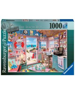 RAVENSBURGER 1000PC PUZZLE THE BEACH HUT-RVG-15000