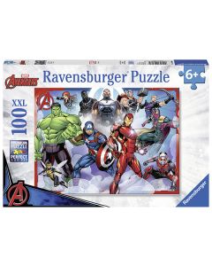 RAVENSBURGER 100PC XXL PUZZLE THE AVENGERS-RVG-10808