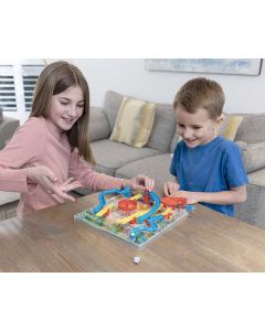 EPIC FUN DINO 3D SNAKES AND LADDERS-HTI-1375955