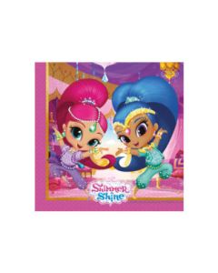 SHIMMER&SHINE GLITER FRNDS TWOPLY PPR NPKIN 20CT-PRO-89945