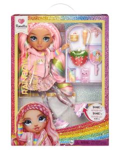 RAINBOW HIGH SPARKLE&SHINE FASH DOLL ROSETTA PINK-MGA-427780