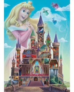 RAVENSBURGER 1000PC PUZZLE DISNEY CASTLE AURORA-RVG-17338