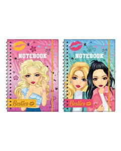 BESTIES NOTEBOOK A5 2 ASST-CCG-140017