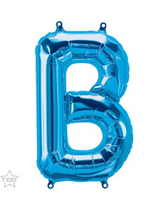 16 IN FOIL BLUE LETTER B AIR FILLED 1CTP-QUA-59384