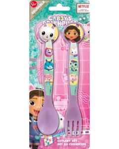 GABBYS DOLLHOUSE PP CUTLERY SET-STO-84459