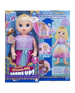 BABY ALIVE-PRINCESS ELLIE SOPHIA GROWS UP-HAS-F5236