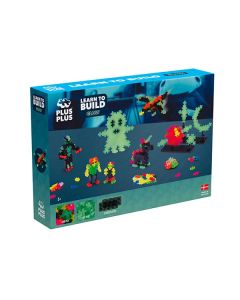 PLUS PLUS LEARN TO BUILD GLOW-PLS-3928