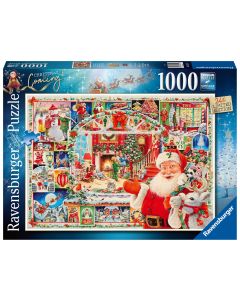 RAVENSBURGER 1000PC PUZZLE CHRISTMAS IS COMING-RVG-16511