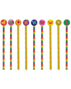 PLAYDOH 18 PENCILS & ERASERS-CCG-160008