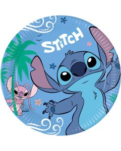 STITCH AND ANGEL PAPER PLATES LARGE 23CM 8CT-PRO-96794