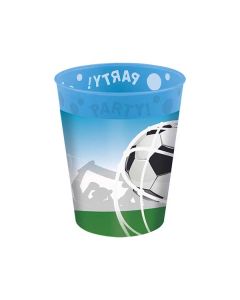 REUSABLE SOCCER FANS PARTY CUP 250ML-PRO-95682