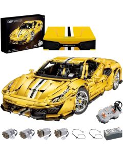 CADA MASTER RC 3187PC 1:8 ITALIAN SUPER CAR-YELLOW-CAD-C61057W