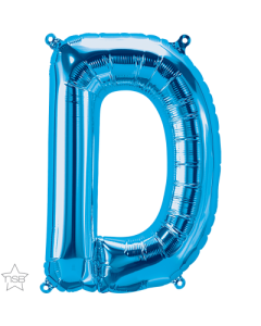 16 IN FOIL BLUE LETTER D AIR FILLED 1CTP-QUA-59388