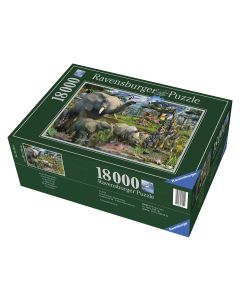 RAVENSBURGER 18000PC PUZZLES WILDLIFE-RVG-17823