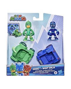 PJ MASKS-HERO VS VILLAIN BATTLE GEK VS NIGHT NINJA-HAS-F2649GEKVSNN