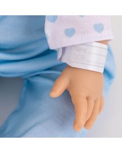 TINY TREASURES BLUE BEAR BABY DOLL-KDK-KK5980