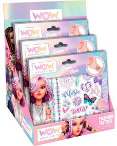 WOW GENERATION 50 COLOUR AND B/W TATTOO SET-KIE-WOW00114