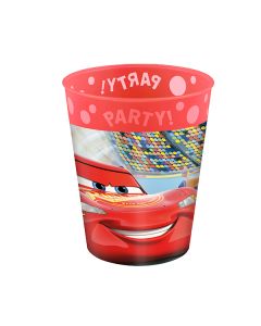 REUSABLE CARS PARTY CUP 250ML-PRO-96250