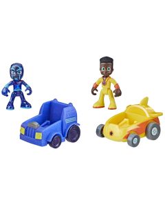 PJ MASKS-HERO VS VILLAIN BATTLE NEWTON VS NINJA-HAS-F4587