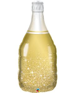 39 INCH FOIL GOLDEN BUBBLY WINE BOTTLE 1CTP-QUA-98219