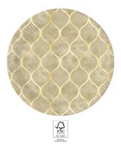 ARABIC CELLS PAPER PLATE 23CM 8CT-PRO-96556