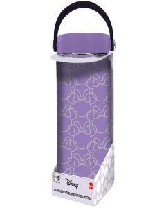 MINNIE DW STAINLESS STEEL HYDRO BOTTLE 530ML-STO-82796