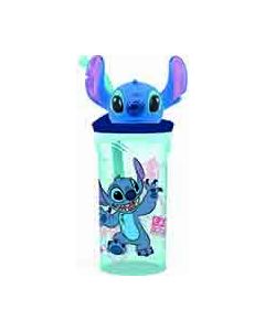 STITCH 3D FIGURINE TUMBLER 360ML-STO-84465