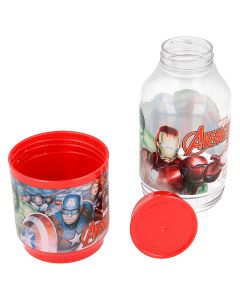 AVENGERS SNACK TRITAN BOTTLE 300ML AND CON 175ML-STO-81908