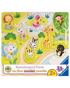 RAVENSBURGER MY 1ST PUZZLE 8PC ZOO ANIMALS-RVG-3687