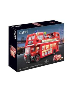 CADA 1770PC LONDON VINTAGE TOUR BUS-CAD-C59008W