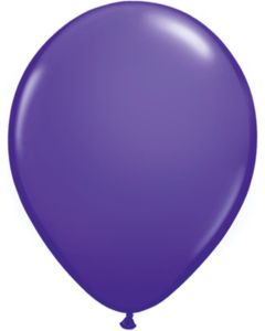 5 INCH LATEX PLAIN RND PURPLE VIOLET 100CTP-QUA-82697