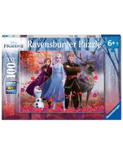 RAVENSBURGER 100PC XXL PUZ FROZEN MAGIC OF FOREST-RVG-12867