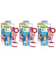 60ML DISNEY PRINCESS BUBBLES 12 PACK-DUL-82069