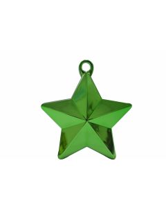 BALLOON WEIGHT STAR GREEN 28G 1CTP-BLS-81590