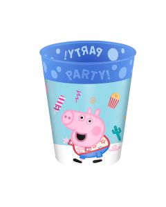 REUSABLE PEPPA PIG PARTY CUP 250ML-PRO-95690