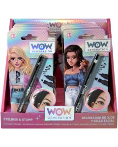 WOW GENERATION EYELINER WITH FACE STAMPER-KIE-WOW00015