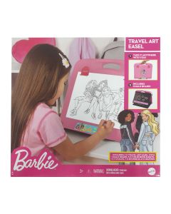 BARBIE 4-IN-1 TRAVEL ART EASEL-LCY-84380