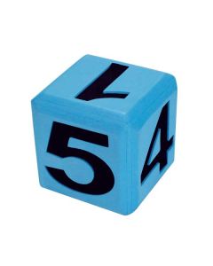 TFC-DICE 75MM 6 FACE NUMBER FOAM MOULDED 1P-TFC-10722