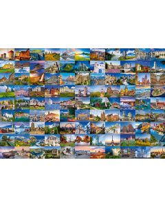 RAVENSBURGER 3000 PC PUZ 99 BEAUTIFUL EUROPE-RVG-17080