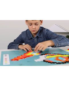 PLUS PLUS PUZZLE BY NUMBER SPACE 500 PCS-PLS-3912