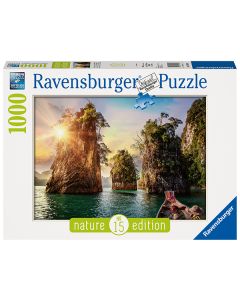 RAVENSBURGER 1000PC PUZ 3 ROCKS IN CHEOW THAILAND-RVG-13968