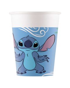 STITCH AND ANGEL PAPER CUPS 200ML 8CT-PRO-96795